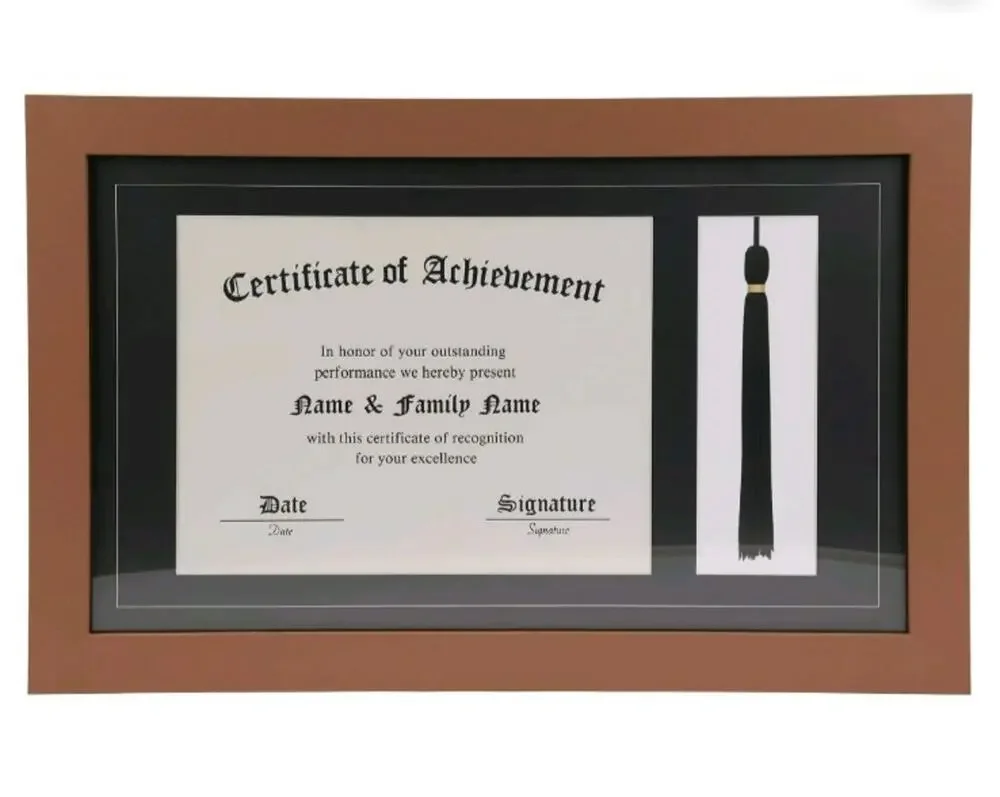 Diploma Frame with Tassel Holder, 11